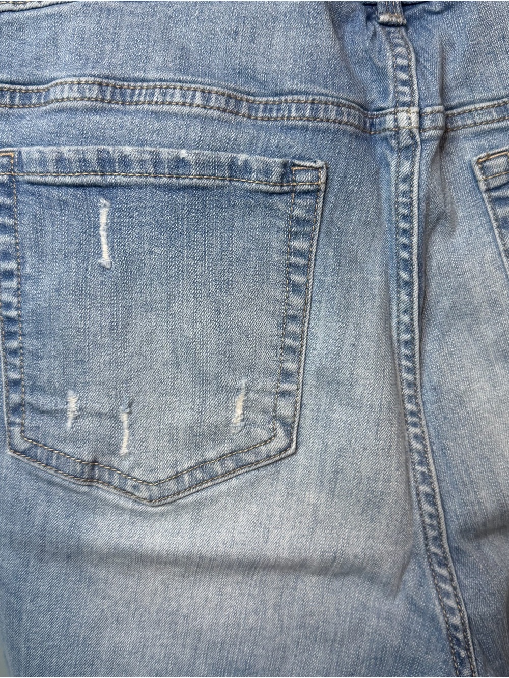 Torrid Vintage Stretch Boyfriend Straight Distressed Light Wash Jeans Size 18R - Picture 13 of 16